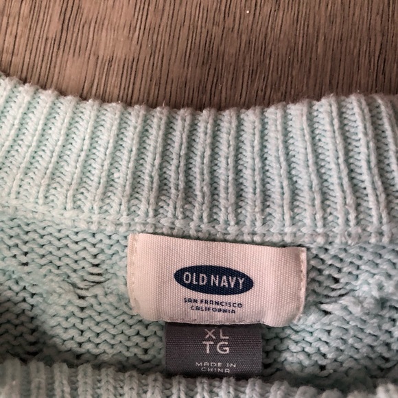 Light Blue Old Navy Sweater - Picture 3 of 3